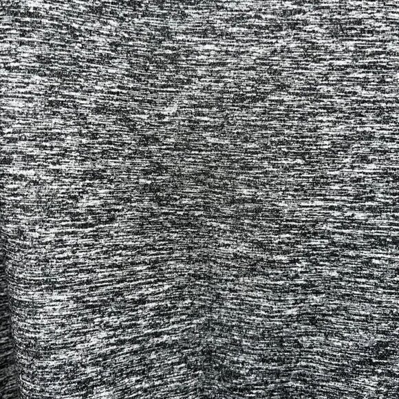 ATHLETA UPTEMPO Cropped Hoodie Sweatshirt Space Dye Black & White EUC Sz Small - Picture 5 of 8